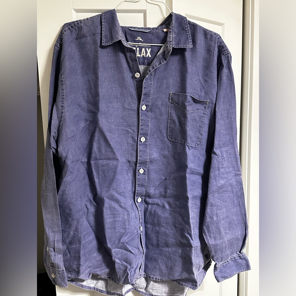 Linen Button Down - image 1
